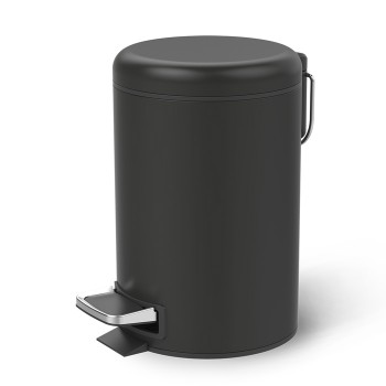 Decor Walther Universal Ведро с педалью, цвет: Черный матовый Decor Walther Universal Ведро с педалью, цвет: Черный матовый