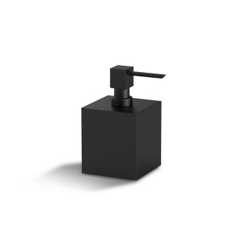 Decor Walther Cube DW 475 Дозатор для мыла, настольный, цвет: черный матовый Decor Walther Cube DW 475 Дозатор для мыла, настольный, цвет: черный матовый