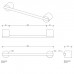 Decor Walther Black Stone HTE30 Полотенцедержатель 30см, подвесной, цвет: черный матовый / сталь матовая Decor Walther Black Stone HTE30 Полотенцедержатель 30см, подвесной, цвет: черный матовый / сталь матовая