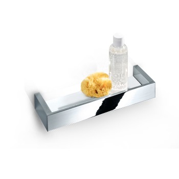 Decor Walther Brick DA30 Душевая полка 30x9см, акриловое белое стекло, подвесная, цвет: хром Decor Walther Brick DA30 Душевая полка 30x9см, акриловое белое стекло, подвесная, цвет: хром