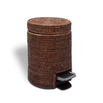 Decor Walther Basket Корзина с педалью, цвет: ротанг темный Decor Walther Basket Корзина с педалью, цвет: ротанг темный