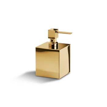 Decor Walther Cube DW 475 Дозатор для мыла, настольный, цвет: золото Decor Walther Cube DW 475 Дозатор для мыла, настольный, цвет: золото