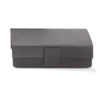 Decor Walther Nappa UTBD Многоцелевая коробка с крышкой, цвет: Натуральная кожа NAPPA дымчато-сер Decor Walther Nappa UTBD Многоцелевая коробка с крышкой, цвет: Натуральная кожа NAPPA дымчато-сер