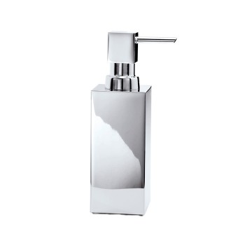 Decor Walther Cube DW 395 Дозатор для мыла, настольный, цвет: хром Decor Walther Cube DW 395 Дозатор для мыла, настольный, цвет: хром