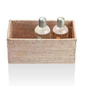 Decor Walther Basket UTB Универсальная коробка 16x31x13см, настольная, цвет: ротанг светлый Decor Walther Basket UTB Универсальная коробка 16x31x13см, настольная, цвет: ротанг светлый