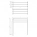 Decor Walther HT 9 Полотенцедержатель тройной 70x26x75см, напольный, цвет: черный матовый Decor Walther HT 9 Полотенцедержатель тройной 70x26x75см, напольный, цвет: черный матовый