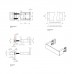 Decor Walther Brick DTG20 Ручка для душевых кабин 20см, подвесной, цвет: хром Decor Walther Brick DTG20 Ручка для душевых кабин 20см, подвесной, цвет: хром