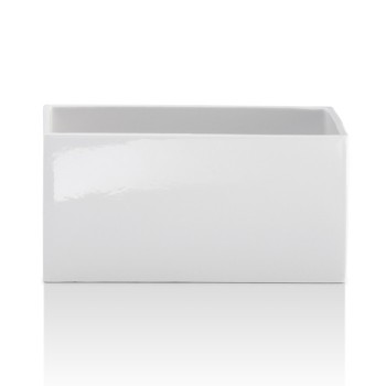 Decor Walther DW 624 Бокс универсальный 25x12x12см, фарфор, настольный, цвет: белый Decor Walther DW 624 Бокс универсальный 25x12x12см, фарфор, настольный, цвет: белый