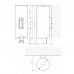 Decor Walther DW 280 Дозатор для жидкого мыла, подвесной, цвет: черный матовый
