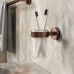 Стакан для зубных щеток Wasserkraft Asphe K-77728 розовое золото