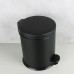 Мусорное ведро с педалью Fixsen FX-34024B (5л) черное Мусорное ведро с педалью Fixsen FX-34024B (5л) черное