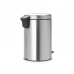 Мусорное ведро с педалью Brabantia NewIcon матовое 113604 (12л) Мусорное ведро с педалью Brabantia NewIcon матовое 113604 (12л)