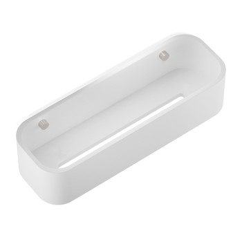 Полка для ванной 30 см белая-матовая сталь Decor Walther Stone 0973855 Полка для ванной 30 см белая-матовая сталь Decor Walther Stone 0973855