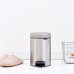 Мусорное ведро с педалью Brabantia NewIcon матовая сталь 112164 (3л) Мусорное ведро с педалью Brabantia NewIcon матовая сталь 112164 (3л)