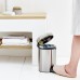 Мусорное ведро с педалью Brabantia NewIcon матовая сталь 112164 (3л) Мусорное ведро с педалью Brabantia NewIcon матовая сталь 112164 (3л)