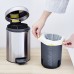 Мусорное ведро с педалью Brabantia NewIcon матовая сталь 112164 (3л) Мусорное ведро с педалью Brabantia NewIcon матовая сталь 112164 (3л)