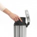 Мусорное ведро с педалью Brabantia NewIcon матовая сталь 112164 (3л) Мусорное ведро с педалью Brabantia NewIcon матовая сталь 112164 (3л)