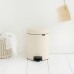 Мусорное ведро с педалью Brabantia NewIcon миндальное 112423 (5л) Мусорное ведро с педалью Brabantia NewIcon миндальное 112423 (5л)