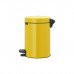 Мусорное ведро с педалью Brabantia NewIcon желтое 113123 (3л) Мусорное ведро с педалью Brabantia NewIcon желтое 113123 (3л)
