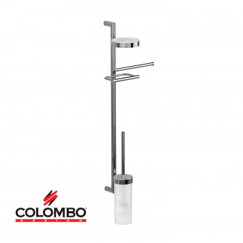 Стойка настенная с аксессуарами Colombo Design PLANETS B9822 Стойка настенная с аксессуарами Colombo Design PLANETS B9822