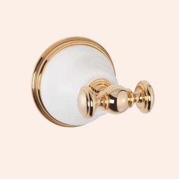 Крючок двойной TW Harmony TWHA016bi/oro золото-белый