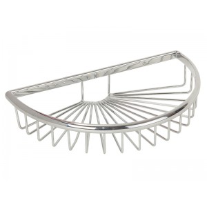 Полка-решетка полукруглая Veragio Basket Cromo VR.GFT-9048.CR