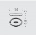 Мыльница настольная металлическая Colombo Design PLUS W4940 Мыльница настольная металлическая Colombo Design PLUS W4940