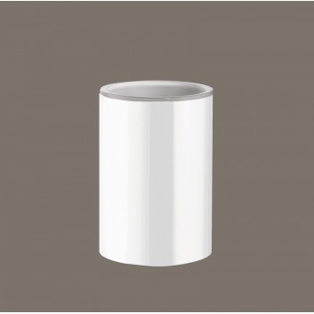 Стакан для зубных щеток настольный Colombo Design PLUS W4941.BM белый Стакан для зубных щеток настольный Colombo Design PLUS W4941.BM белый