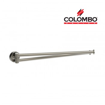 Полотенцедержатель двойной поворотный Colombo Design PLUS W4913.HPS1 сталь Полотенцедержатель двойной поворотный Colombo Design PLUS W4913.HPS1 сталь