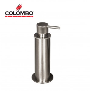 Дозатор для жидкого мыла настольный Colombo Design PLUS W4980.HPS1 сталь