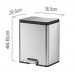 Мусорное ведро с педалью EKO ECOCASA II STEP BIN EK9138 MT-20L (20л) Мусорное ведро с педалью EKO ECOCASA II STEP BIN EK9138 MT-20L (20л)