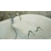 Сиденье для ванны с держателем душевой лейки Primanova APOLLO M-KV36-01 белое