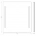 Зеркало с led подсветкой EVOFORM Ledline BY 2116 (70х75) Зеркало с led подсветкой EVOFORM Ledline BY 2116 (70х75)