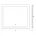 Зеркало с led подсветкой EVOFORM Ledline BY 2434 (70х60)