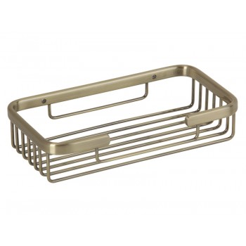 Полка-решетка прямоугольная Veragio Basket Bronzo VR.GFT-9040.BR бронза