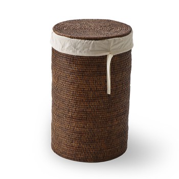 Корзина для белья из ротанга Decor Walther Basket 0936592 коричневая Корзина для белья из ротанга Decor Walther Basket 0936592 коричневая