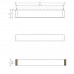 Полотенцедержатель 40 см Decor Walther Brick 0590100