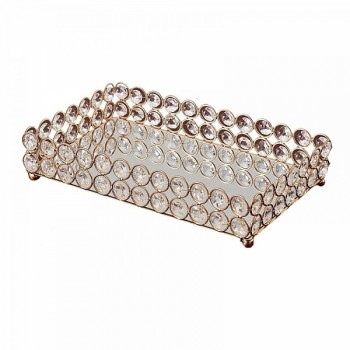 Подставка для аксессуаров Kassatex 25 см Crystal Round Gold CRD-STR-GD Подставка для аксессуаров Kassatex 25 см Crystal Round Gold CRD-STR-GD
