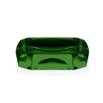 Мыльница настольная Decor Walther Kristall 0931696 зеленая Мыльница настольная Decor Walther Kristall 0931696 зеленая