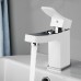 Смеситель для раковины Wasserkraft Aller 1063WHITE хром-белый