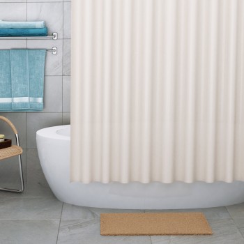 Шторка для ванной Wasserkraft Vils SC-10101 бежевая (180х200) Шторка для ванной Wasserkraft Vils SC-10101 бежевая (180х200)