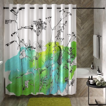 Шторка для ванной Wasserkraft Dill SC-39103 (200х200)