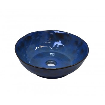 Раковина-чаша Bronze De Luxe Salamander 2000 синяя