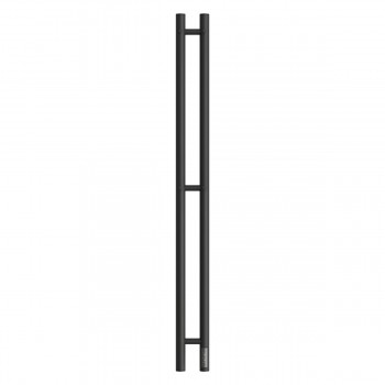 Полотенцесушитель электрический Point Деметра PN12812B П3 80x1200 диммер справа, черный