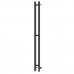 Полотенцесушитель электрический Point Деметра PN12812B П3 80x1200 диммер справа, черный