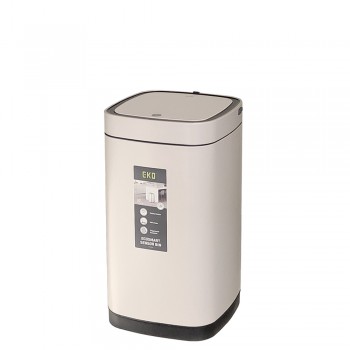 Мусорное ведро сенсорное EKO ECOSMART EK9252 RP-30L-BE бежевое (30л)