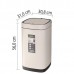 Мусорное ведро сенсорное EKO ECOSMART EK9252 RP-30L-BE бежевое (30л)