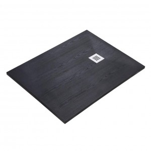 Душевой поддон Wasserkraft Dill 61T06 120х80 см, искусственный камень, черный