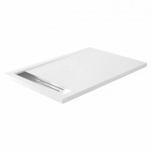 Душевой поддон Wasserkraft Mindel 85T35 140х80 см, искусственный камень, белый