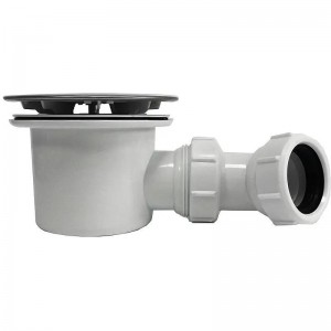 Сифон для душевого поддона WasserKRAFT D210 хром